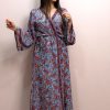 Blue summer breeze kimono