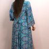 Light blue summer breeze kimono